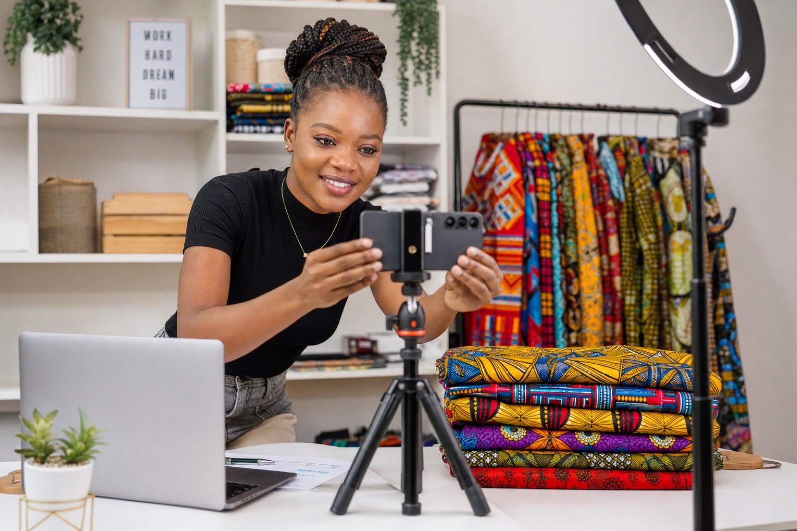Lancement du programme E-commerce Textile Africain